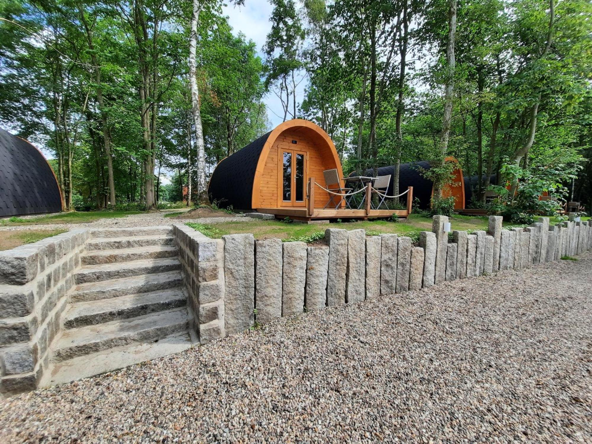 28 Premium Camping Pod "Helgoland" Silberstedt المظهر الخارجي الصورة